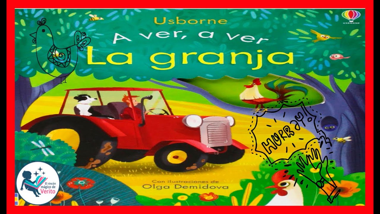 A VER, A VER  LA GRANJA - Cuento corto infantil con solapas
