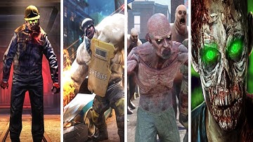 Top 4 Zombie Games: Dead Trigger 2, UNKILLED, Zombeast, Zombie Shooter Hell 4 Survival
