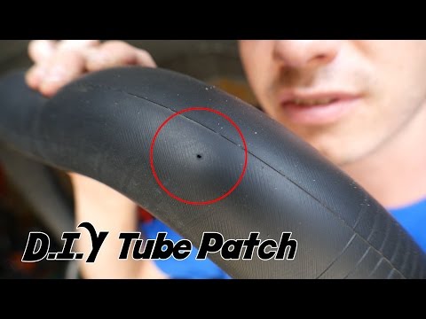 Video: Hvordan lapper man et dæk uden et lappesæt?