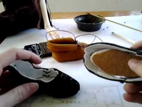 how to make bjd shoes