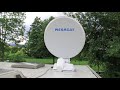 Автоматическая спутниковая антенна НТВ-Плюс / Триколор для дома на колесах.