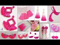 Hot Pink! Fashion DIY Earrings - On Daily Wear Outfits