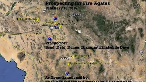 Prospecting for Fire Agates in the Arizona Desert
