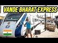 Foreigners try NEW VANDE BHARAT EXPRESS | Train 18 Executive Class