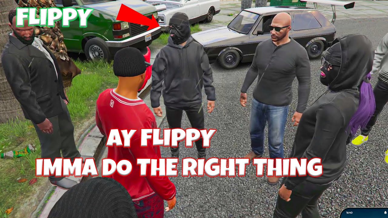 Vinny Mediates The Beef Between Flippy And Peanut | NoPixel 4.0 GTA | CG