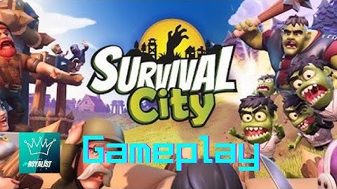 Survival City - Zombie Base Build and Defend:Gameplay
