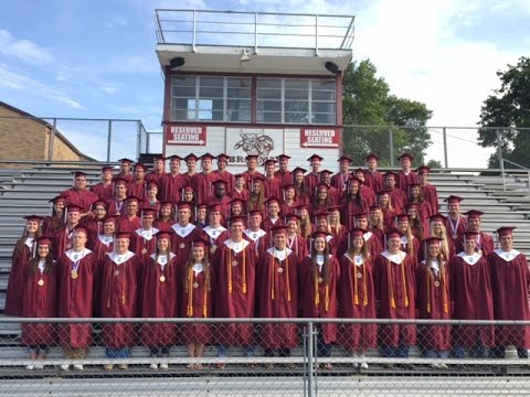 East Bernard High School Class of 2016 May 27 Graduation ceremony