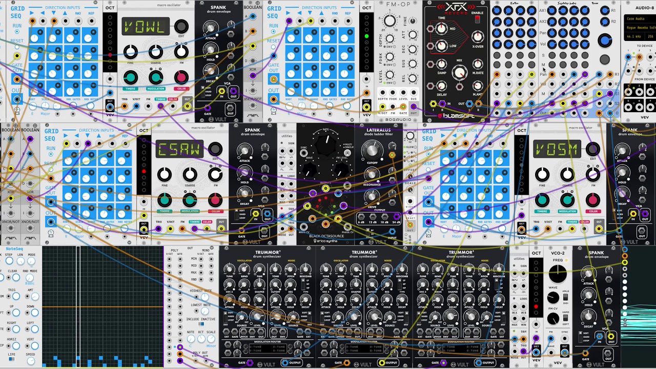 chill song thing - VCV Rack - YouTube