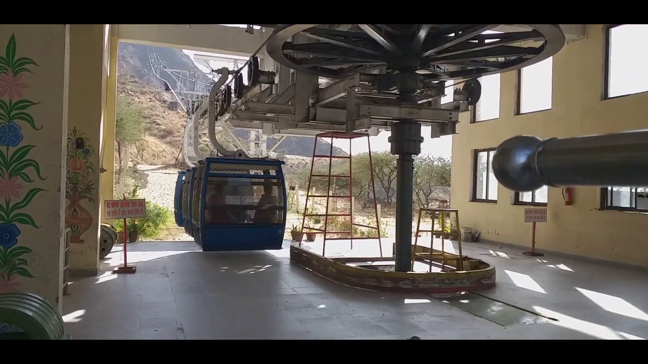 SAVITRI TEMPLE PUSHKAR, SAVITRI MATA ROPEWAY PUSHKAR, CABLE CARS IN ...