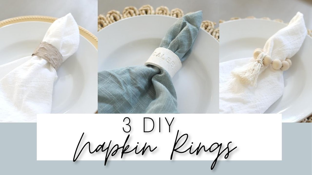 Easy DIY Wood Napkin Rings Made from Scrap 2 x 4 - Dream Design DIY