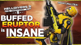 Buffed Eruptor Is BETTER Than Ever! (Max Level Weapon Guide)...Helldivers 2