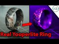 Making a Yooperlite UV Glow Ring with the Waterjet Channel