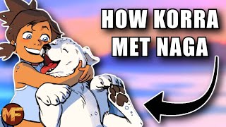 How Korra Met Naga (Origins of Korra's Avatar Guide Explained)