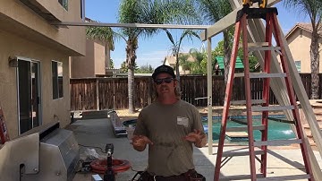 Installing Alumawood Fan