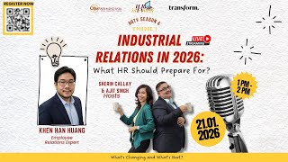 #HRTV Season 6 Episode 1: Industrial Relations in 2026: What HR Should Prepare For