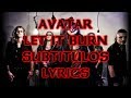 Avatar - Let It Burn - Subtítulos/Lyrics