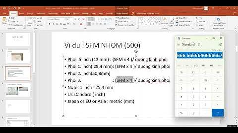 Hướng dẫn phương pháp tim vận tốc vòng quay trục chính cho may tiện- lathe CNC cơ bản