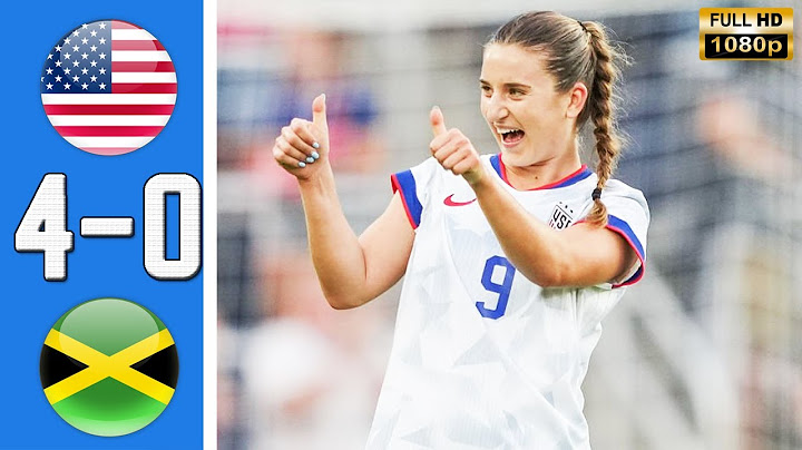 USA vs Jamaica 4-0 Highlights & All Goals | International Friendly Women | 4.6.2025