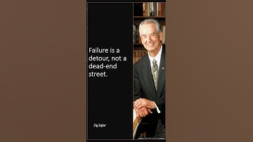 Failure is a detour...