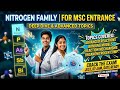 Nitrogen Family in 10 Minutes | Group 15 Complete Trick | MSc Chemistry Entrance,Nitrogen Family2026