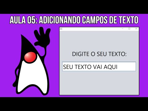 Curso de Java Swing #05 – Como adicionar campo de texto na interface gráfica (JTextField)