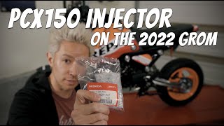 Quick Install of the PCX150 Injector on the 2022 Honda Grom