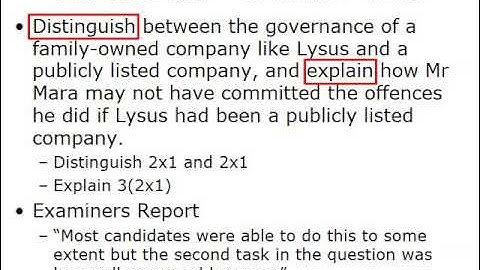 ACCA P1 - Insider and Outsider Systems