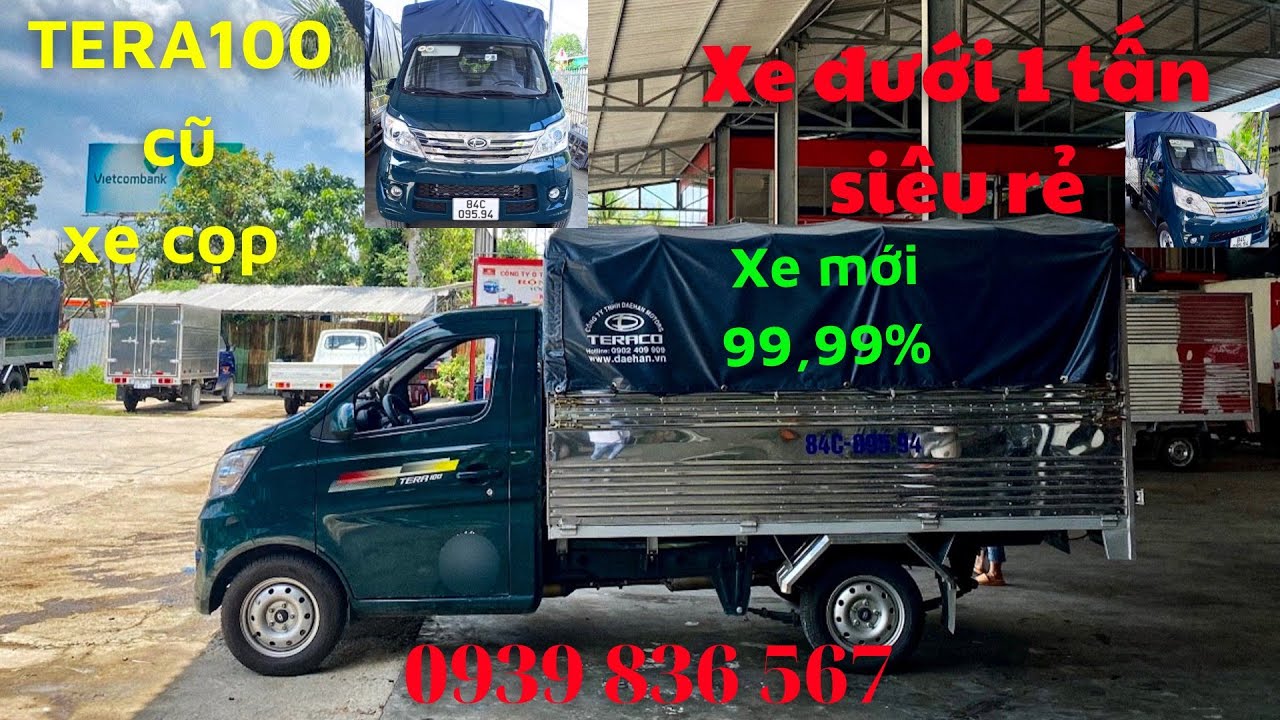 Đánh Giá Xe Tải Teraco 930Kg Tera 100 Thùng Kín  Chất Lượng Đỉnh Cao Giá  Lại Rất Mềm  YouTube