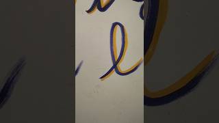 Letter l 😃 #coloring #fyp #foryou  #youtubeshorts #lettering #shorts