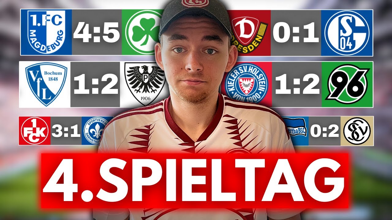 9 TORE IN MAGDEBURG 😨🔥 | MEIN FAZIT ZUM 4. SPIELTAG DER 2. BUNDESLIGA 🧐⚽️