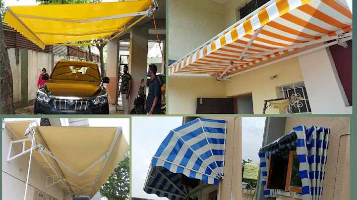 Awning : धूप और बारिश से बचने के लिए दुकान, ऑफिस, घर , आदि जगह पर फोल्डिंग शेड लगवाए | 7620823430