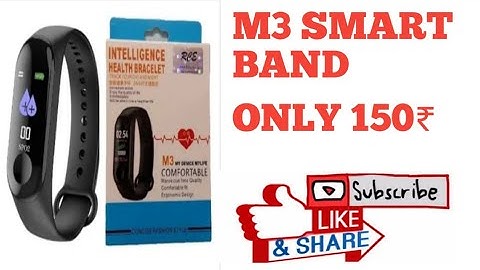 M3 SMART BAND UNBOXING AND FULL REVIEW