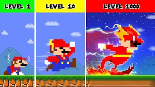 Super Mario Bros. But When Every Moon Make Mario Run FASTER and Furious | ADN MARIO GAME
