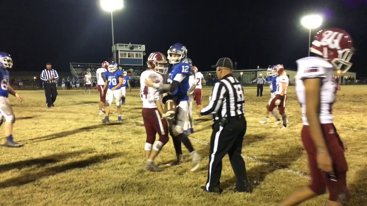 Wynnewood 2812 Win over Liberty YouTube