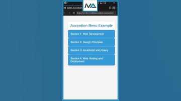 🎨 Stylish Accordion Menu with Smooth Animations 🌟 (HTML, CSS, JavaScript) #shorts
