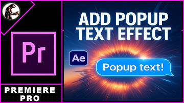 How To Add POPUP TEXT Effect In Premiere Pro