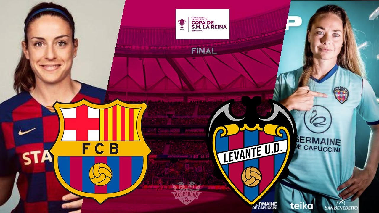 HIGHLIGHTS Barcelona [4-2] Levante | Copa de la Reina | FINAL | Futbol ...