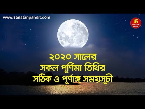 ভিডিও: ২০২০ সালের নভেম্বরে পূর্ণিমা