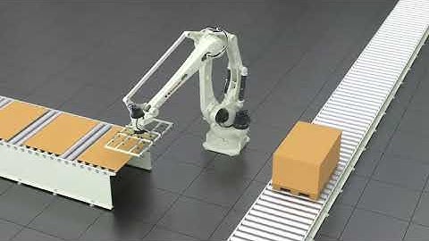 Overview & Capabilities  Kawasaki CP180L High Speed Palletizing Robot