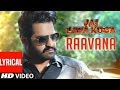 RAAVANA Full Song With Lyrics Jai Lava Kusa Songs Jr NTR, Raashi Khanna Devi Sri Prasad
