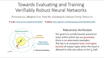 CVPR 2021 Towards Evaluating and Training Verifiably Robust Neural Networks