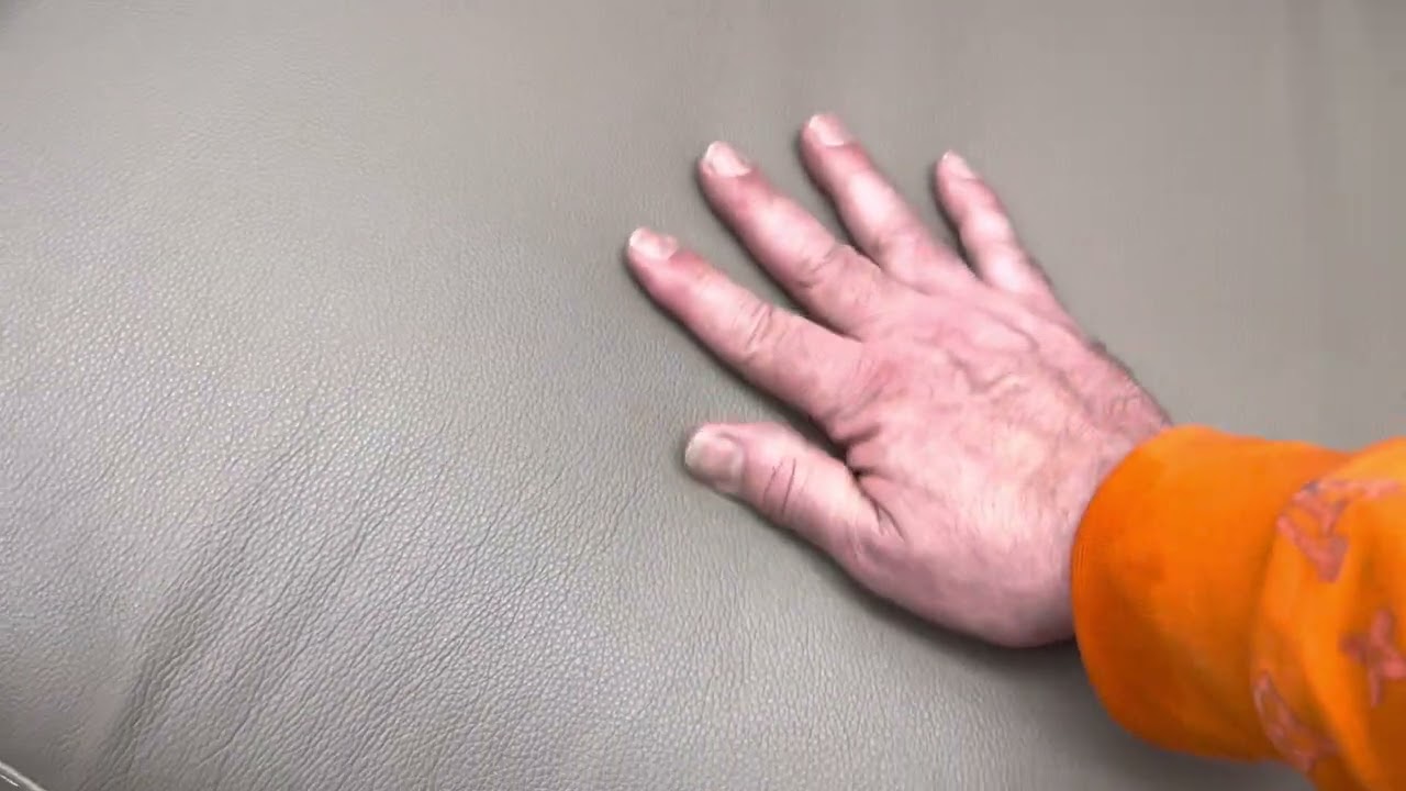 Sofamax Sorrento Taupe Reclining Designer Italian Leather Sofa Suite High Quality Outlet Offer