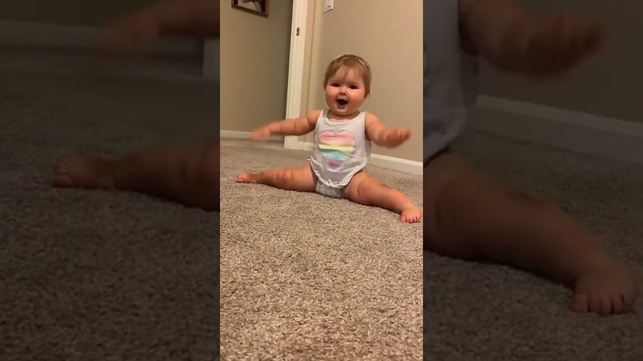 😂😂Funny chubby babies #587 #shorts #HilariousBabies