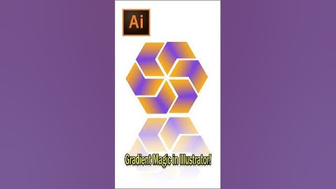 Create Stunning Gradient Art in Illustrator | Quick Tutorial #Shorts