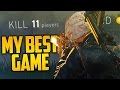 MY BEST GAME EVER! 11 KILLS! (PlayerUnknown's BattleGrounds)