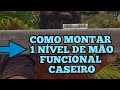 Como montar um nível de mão funcional caseiro gastando quase nada, fácil e prático #dicascaseira