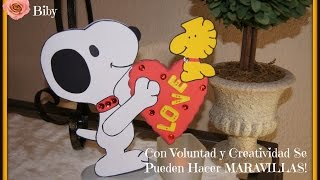 TARJETA SNOOPY ENAMORADO / DÍA DE LA AMISTAD