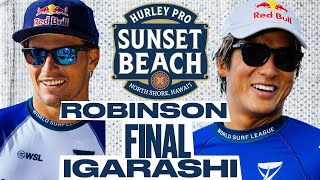 Jack Robinson vs Kanoa Igarashi | Hurley Pro Sunset Beach 2024  FINAL