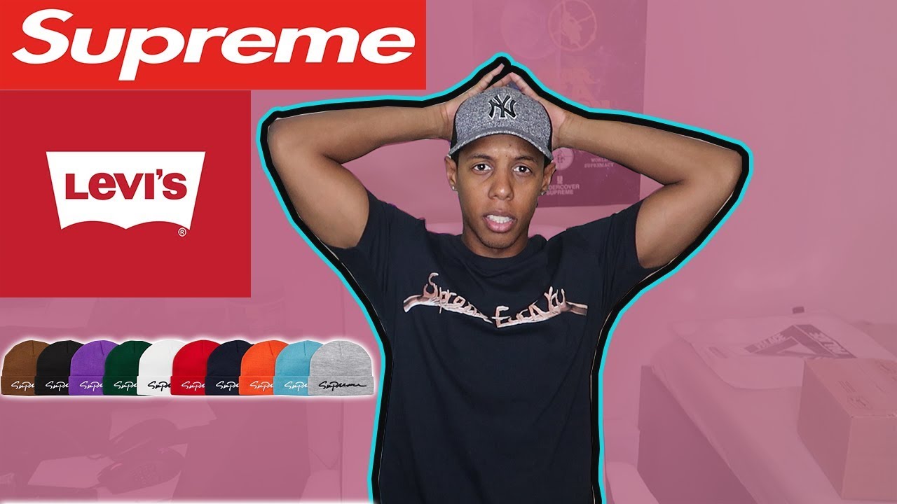 SUPREME LEVI COLLAB & FW18 WEEK 11 FULL DROPLIST