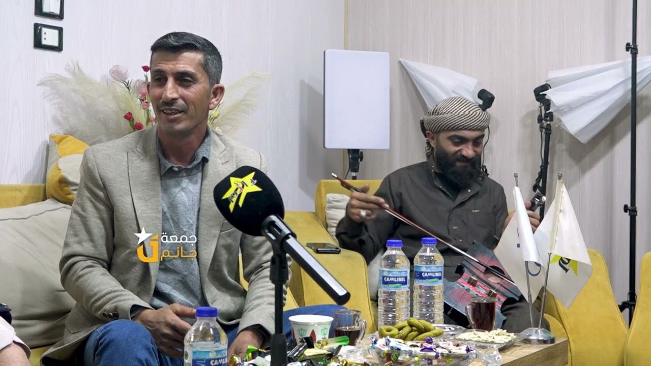 الفنان عماد المجلاوي مع ملك قوس الرباب حسين الحسين 